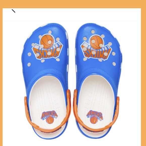 CROCS NY KNICKS CLOGS - Picture 1 of 7